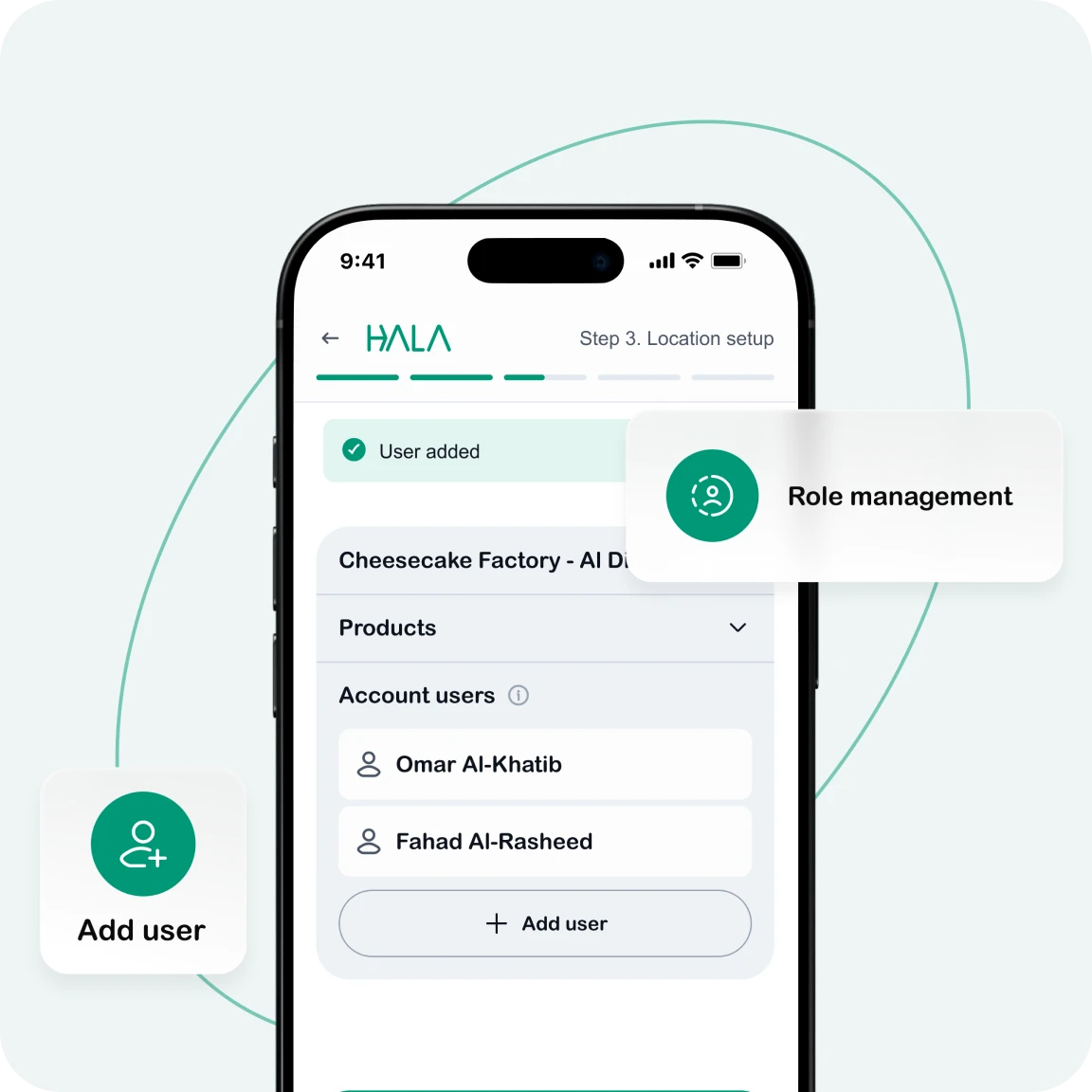 Business account
